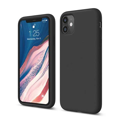 Elago kryt Silicone Case pre iPhone 11 - Black