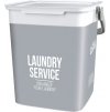 Kôš KIS Chic Laundry Bag, sivý, 23x25,5x25 cm, na prádlo a bielizeň