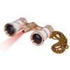 28817 levenhuk opera glasses with chain broadway 325f white 15