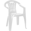 Klasická záhradná stolička Curver® MALLORCA, biela