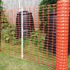 Sieť vyznačovacia BARRIER.NET, oranžová, plastová, 1 m, L-30 m, UV, HDPE, na ohraničenie stavby a pozemku