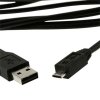 Kábel CABLEXPERT USB A Male/Micro B Male 2.0, 1m, Black High Quality