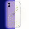 Swarovski kryt Milky Way Clear pre iPhone 11 - Neon Yellow