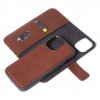 Decoded puzdro Leather Detachable Wallet pre iPhone 12 mini - Brown