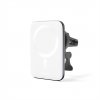 iStores by Epico Ultrathin Wireless Car Charger - MagSafe compatible - Strieborná/biela