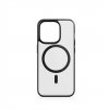 iStores by Epico Hero Magnetic - MagSafe Compatible Case iPhone 15 Plus - transparentne čierny