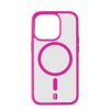 Cellularline Pop Mag s podporou Magsafe pre Apple iPhone 15 Pro Max, číry / ružový