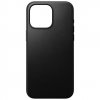 Nomad kryt Modern Leather Case Magsafe pre iPhone 15 Pro Max - Black