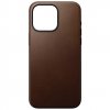 Nomad kryt Modern Leather Case Magsafe pre iPhone 15 Pro Max - Brown