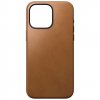 Nomad kryt Modern Leather Case Magsafe pre iPhone 15 Pro Max - Tan