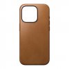 Nomad kryt Modern Leather Case Magsafe pre iPhone 15 Pro - Tan