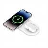 Belkin Boost Charge Pro 2-in-1 Magnetic Wireless Charging Pad with Qi2 15W - White