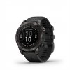 Garmin fenix 7 Pro Sapphire Solar, Carbon Gray DLC Titanium, Black Band