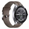 Xiaomi Watch 2 Pro - Bluetooth® Silver Case with Brown Leather Strap