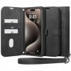 Spigen puzdro Wallet S Pro pre iPhone 15 Pro Max - Black