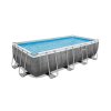 Celoročný bazén Bestway® power steel™, 56996, filter, plachta rebrík, dávkovač, pumpa, 4.88m x 2,44m x 1.22m