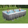 Celoročný bazén Bestway® power steel™, 56996, filter, plachta rebrík, dávkovač, pumpa, 4.88m x 2,44m x 1.22m