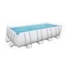 Nadzemný bazén s pieskovou filtráciou Bestway® Power Steel™, 56466, dávkovač, plachta, rebrík 5,49x2,74x1,22 m
