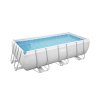 Nadzemný bazén s pieskovou filtráciou, rebrík, dávkovač Bestway® Power Steel™, 56442, 4,04x2,01x1,00 m