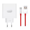 OnePlus 100W USB-A SuperVooc Adapter + Cable - White