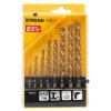 Sada vrtákov Strend Pro FD023, 8 dielna, 3-10 mm, TiN, do muriva
