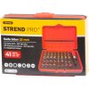 Sada bitov Strend Pro EVE-12113 • 41 dielna, L-25 mm, S2 + držiak bitov