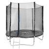 Sieť Skipjump GS08, ochranná, vonkajšia, pre trampolíny, PE, čierna, 244 cm