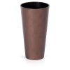 Kvetináč s vložkou TUBUS Slim Corten 400x762 mm, medený vzhľad