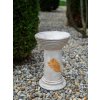 Záhradná dekorácia MagicHome, podstavec vysoký, krémový