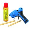 Pištoľ KEMPER 1067, sada, na tavné tyčinky, s plynovou kartušou, 41,6W, 10-12 mm