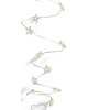 Reťaz MagicHome Vianoce Micro Star, 20 LED teplá biela, jednoduché svietenie, 3xAA, interiér, osvetlenie, L-1,90 m