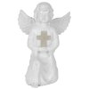 Dekorácia so solárnym svetlom Strend Pro Gecco, anjel, 15x12x22 cm, polyresin, 1 LED, AA