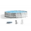 Bazén Intex® Prism Frame Premium 26724, kartušová filtrácia, rebrík, krycia plachta, spodná plachta, 457x107 cm