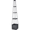 Kvetináč Strend Pro Herrison FP8018, s opornou vežou, 250x250x1050 mm
