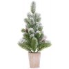 Vianočná dekorácia stromček MagicHome, zasnežený, 38 cm