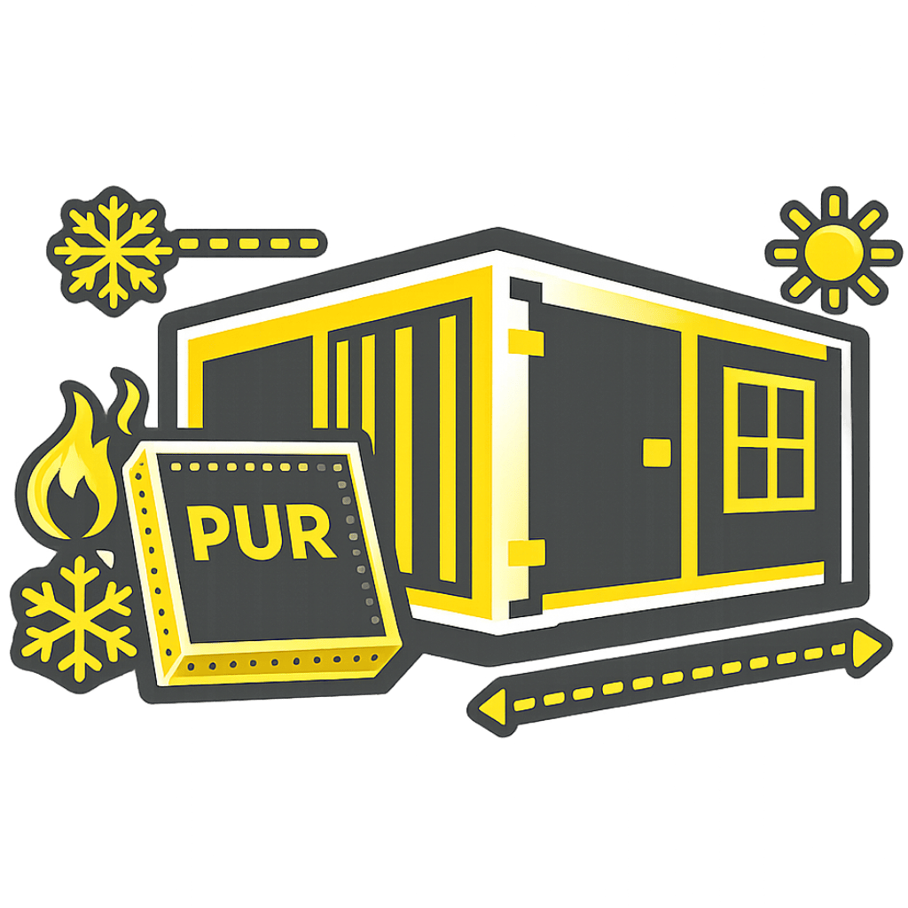 Celoročná izolácia PUR panelmi