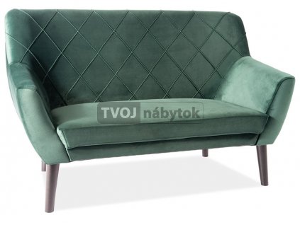 KIER 2 VELVET 78 tmava zelena WENGE 250025 600