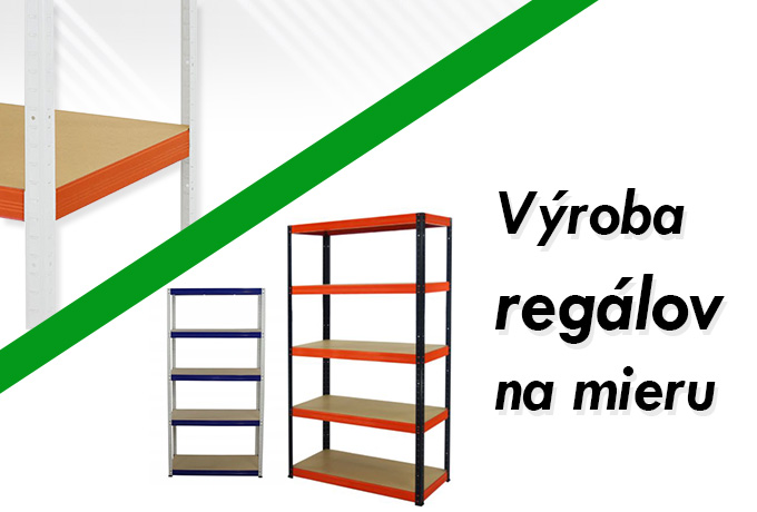 Vytvor si svoj policový kovový regál