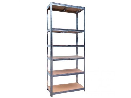 Kovový regál 200x90x40 6 políc - pozinkovaný