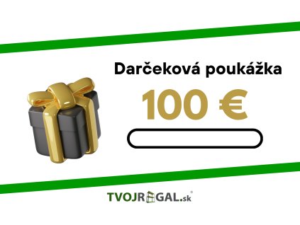 Darčeková poukážka 100 €