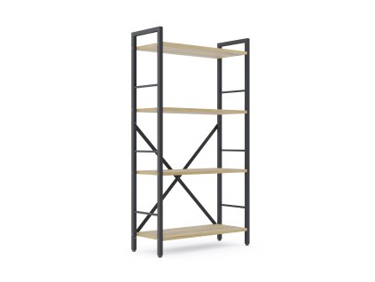 Policový regál LOFT 110x60x24 4 políc