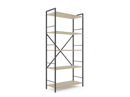 Policový regál LOFT 170x80x35 5 políc