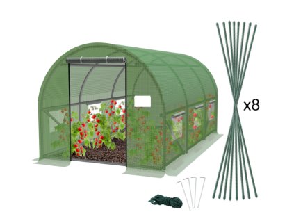 PRÉMIOVÝ Záhradný fóliový tunel - 3 x 2 x 2 M