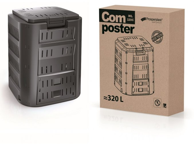 komposter compogreen cerny 220l