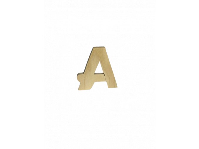 Drevené písmeno A-Z