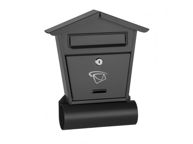 Poštová schránka domček SD17T - čierna