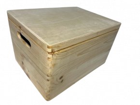 Veľký úložný box s vekom 40x30 cm
