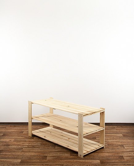 E-shop DREVENÝ REGÁL Maxi 2N+ 64x120x50 - BOROVICA