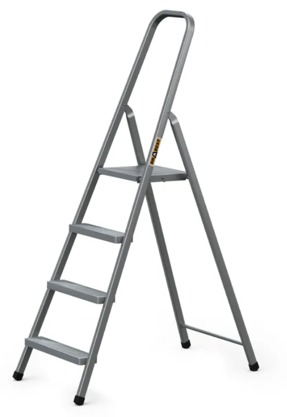 E-shop Drabest Lakované oceľové schodíky HOME 4