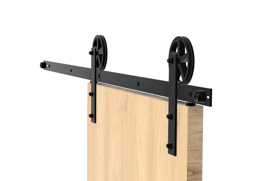E-shop Kovanie pre posuvné dvere "Barn" dvojkrídlové 2m/2,5m/3m Šírka: 200 cm